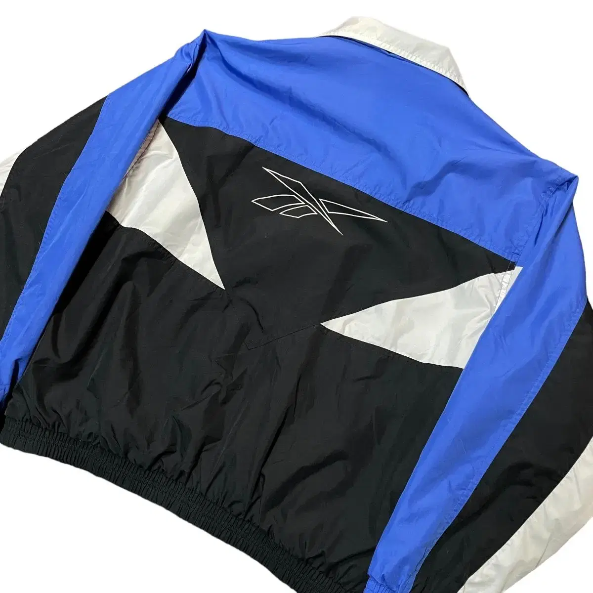 90s Reebok Big Logo Colorblocked Windbreaker Xl