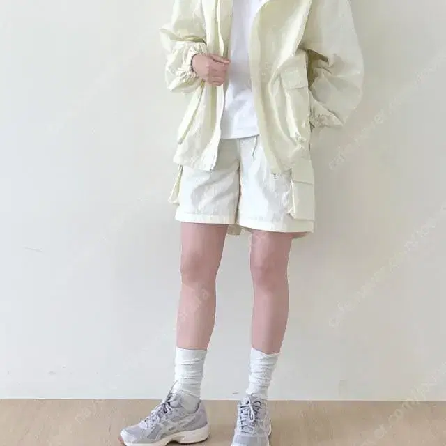 원파운드 tieb go easy jacket + shorts(크림, 1)