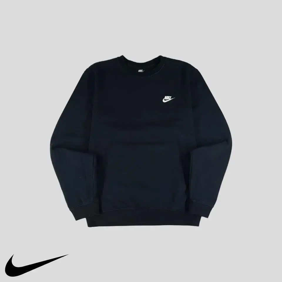 Nike Pigment Black FuturaLogo Club Sweatshirt SIZE XL