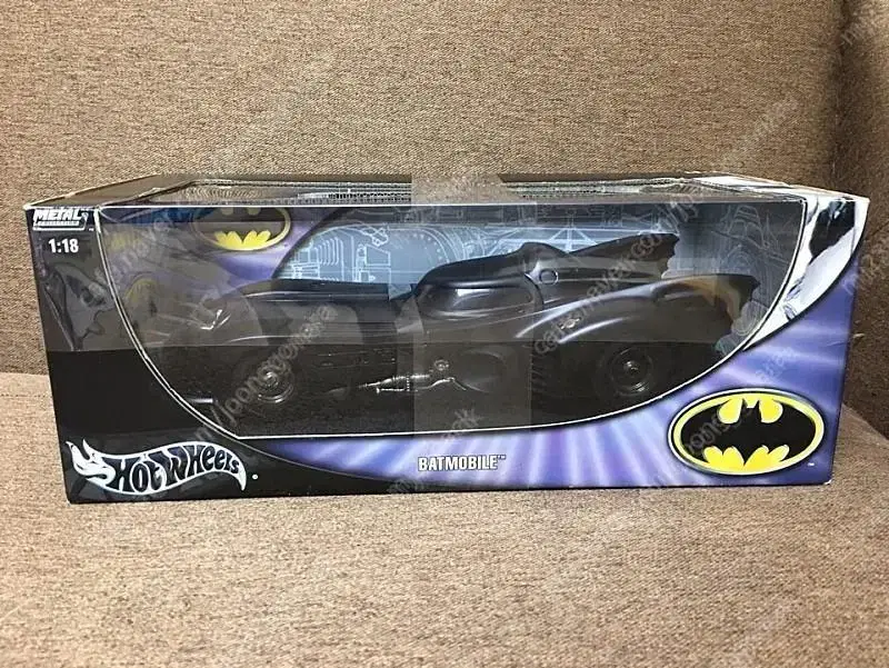 1/18 Hot Wheels Batmobile (this is the 1989 version)