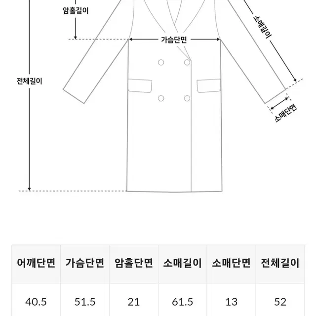 쇼퍼랜드 더블버튼 배색 라인 자켓 레몬크림