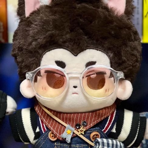 15cm / 20cm 무속성 솜인형 해피 마우스  뚱바디 가능 인형 옷