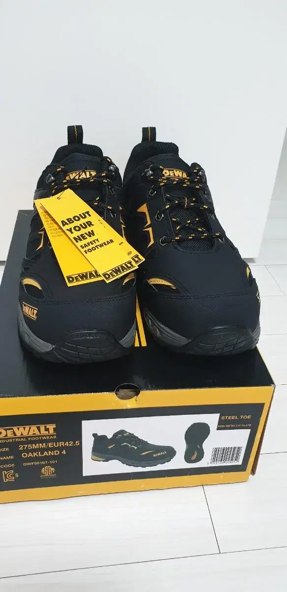 (새제품)디월트 DeWALT 안전화 OAKLAND4 Steel Toe