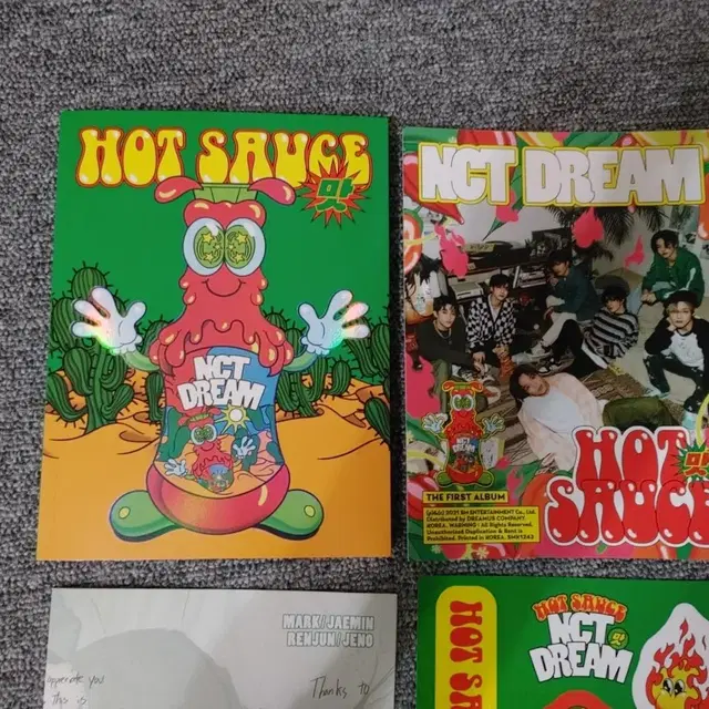 nct dream 맛 hot sauce 엔시티 앨범