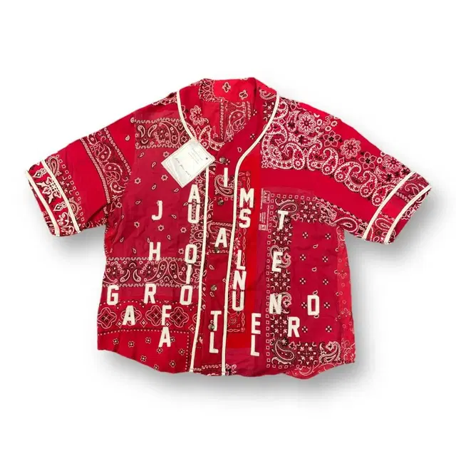 READYMADE BANDANA BASEBALL SHIRT