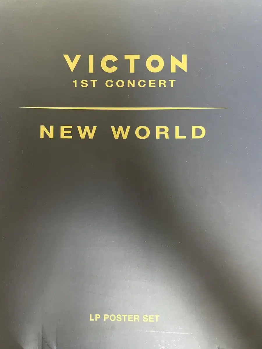 VICTION New World Concert LP poster set