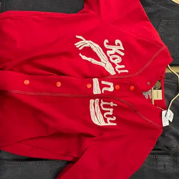 Kapital Baseball Bone Shirt (Red) Size 3 | 브랜드 중고거래 플랫폼