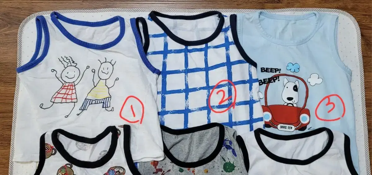 4-6 years old Sleeveless