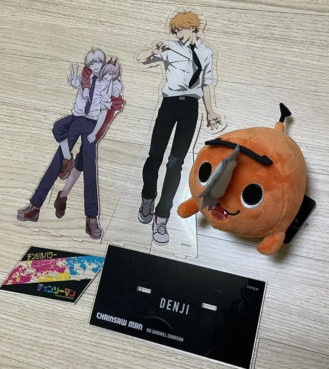 [final cut] Chainsaw Man Big Acrylic doll Nuigurumi Onemutan wts!