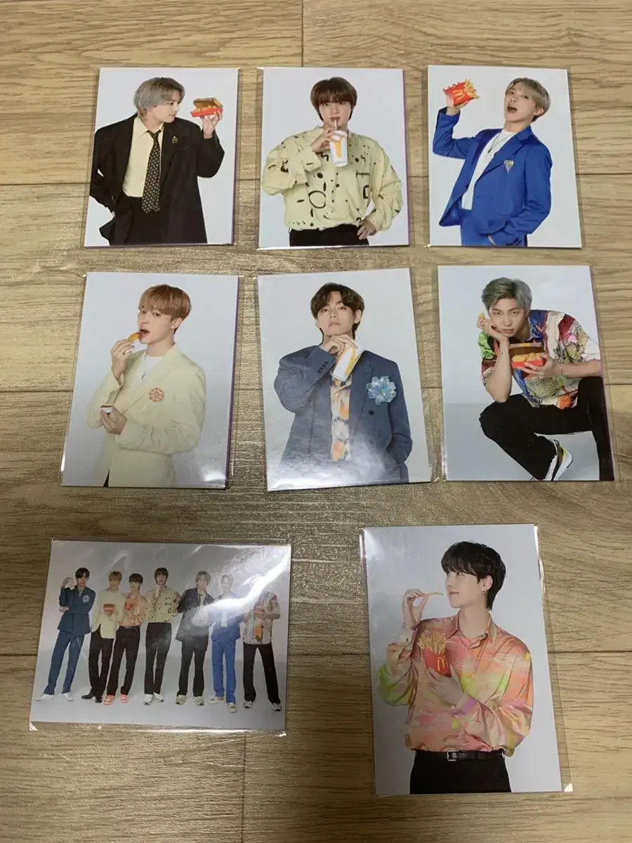 Bangtan McDonald's photocard Full Set