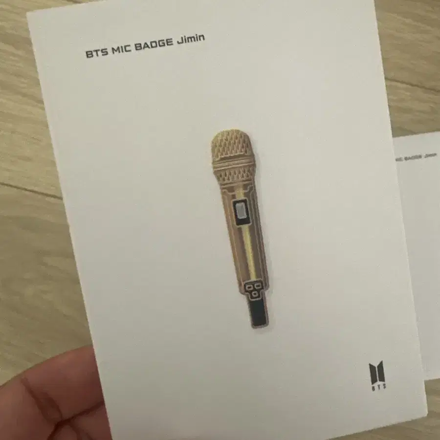 BTS Mic Badge(Jimin) 뱃지