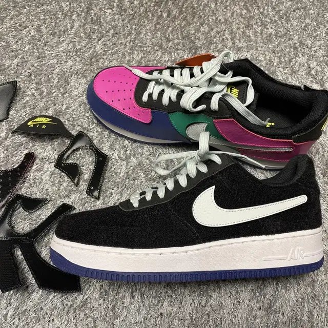 270  나이키 AF 1/1 블랙 벨크로 멀티