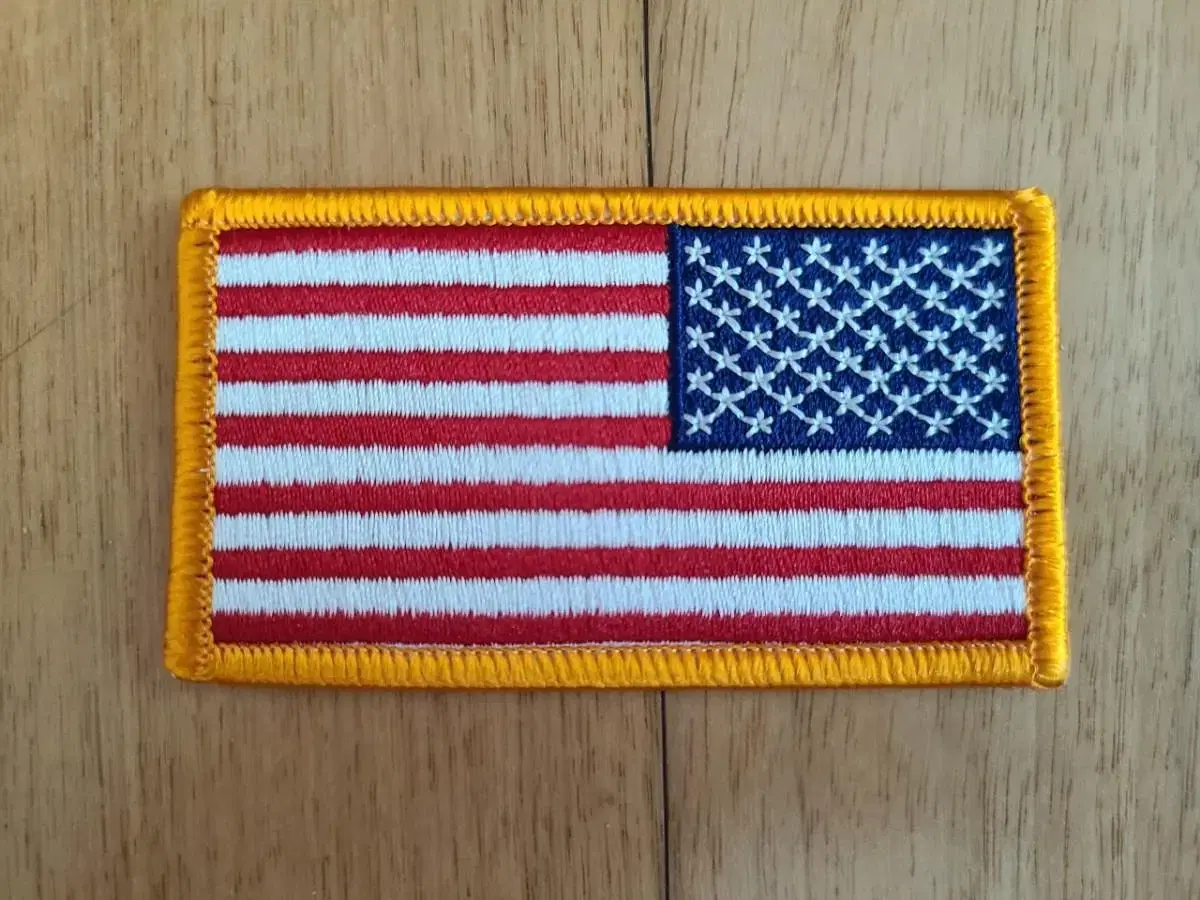 US Military Reverse Star Spangled Banner Patch New for Ovaroque 2 pieces.