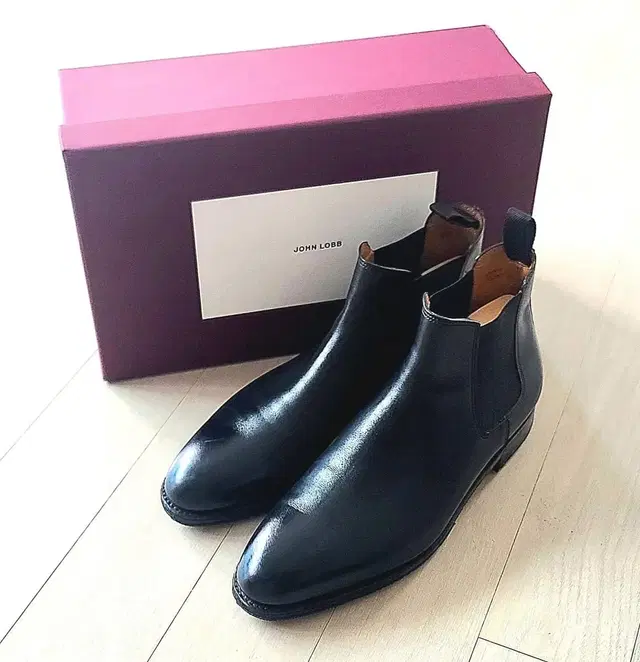 존롭 JOHN LOBB 로우리 lawry 첼시부츠 블랙 7.5