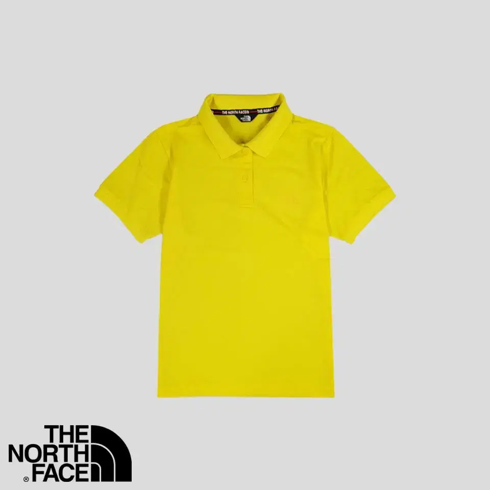 The North Face Yel Tonal Embroidered PK Pique Cara Neck Functional Short Sleeve T-Shirt