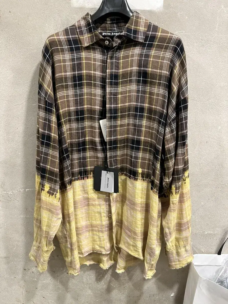 Palm Angels Flannel Shirt