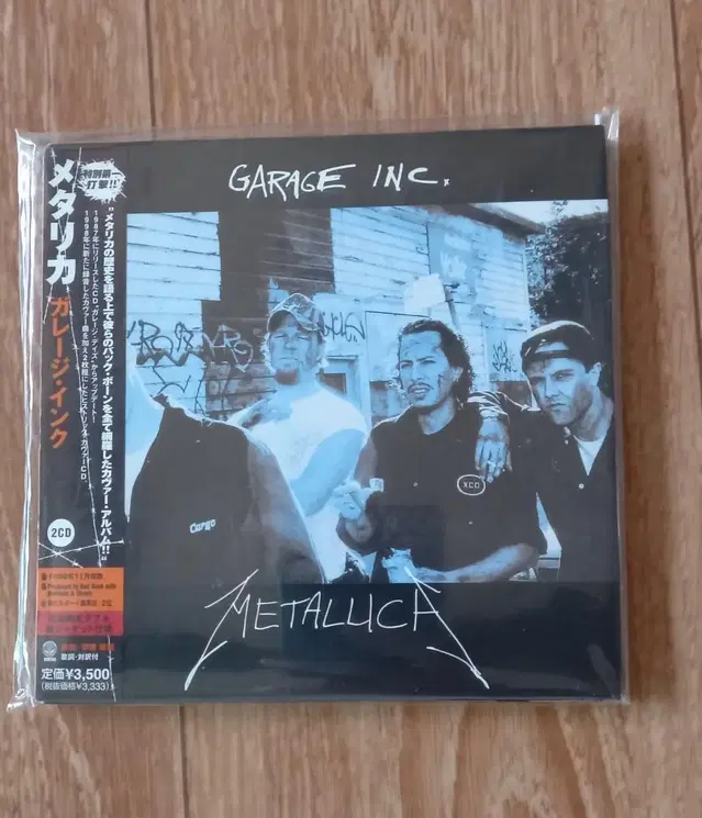 Metallica lp mini 2cd 메탈리카 엘피 미니어처