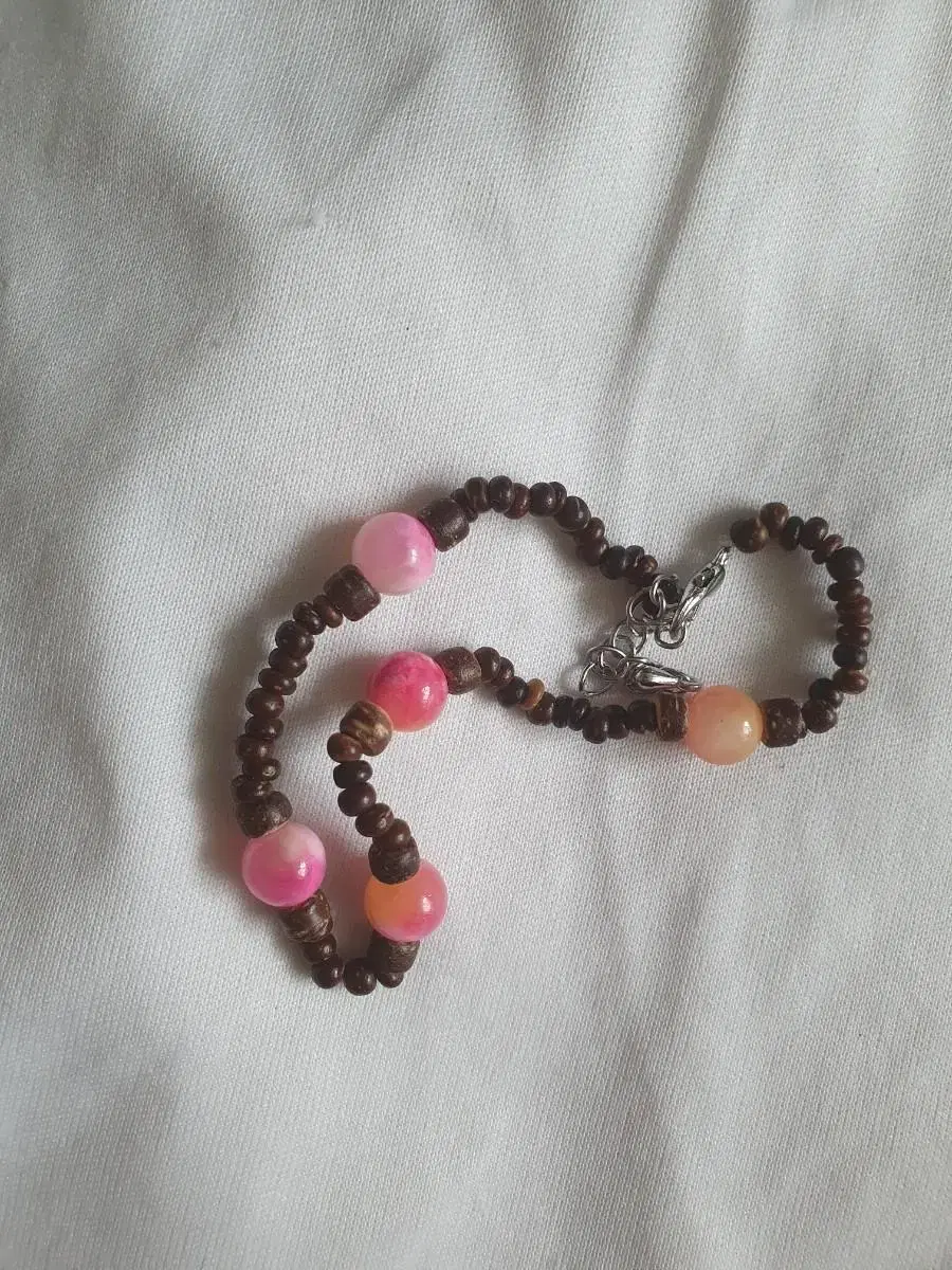 Handmade Pink Hawaii Bracelet Hippie Native Girl Anklets