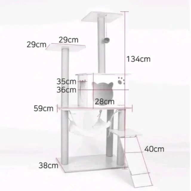 원목캣타워 새상품 단돈4만원