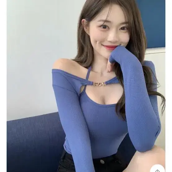 데이로제 엠마 홀터넥 체인 볼레로 set @@새상품@@