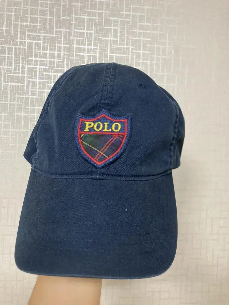 폴로랄프로렌 90's og POLO 방패 쉴드 스펠아웃 야구모자 볼캡