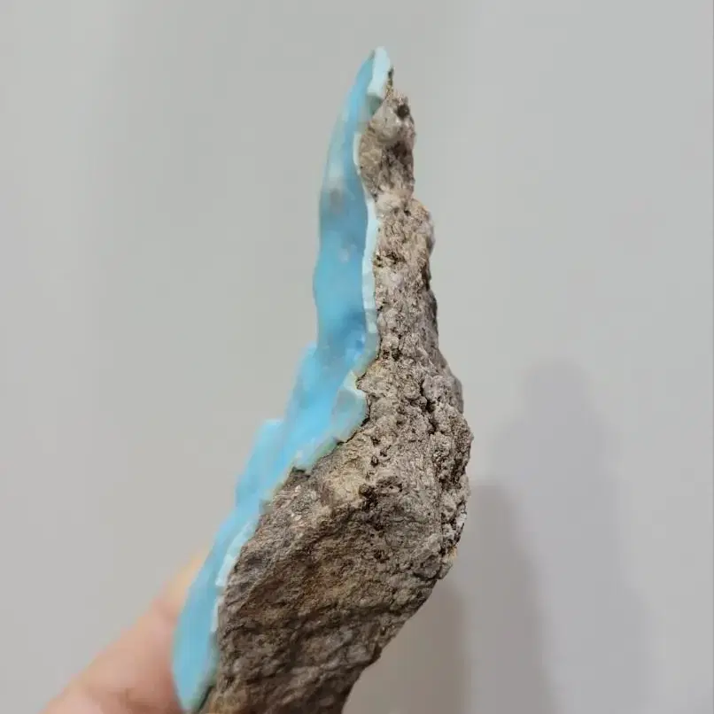 Blue Aragonite 블루 아라곤나이트 오래된 원석오스트리아산