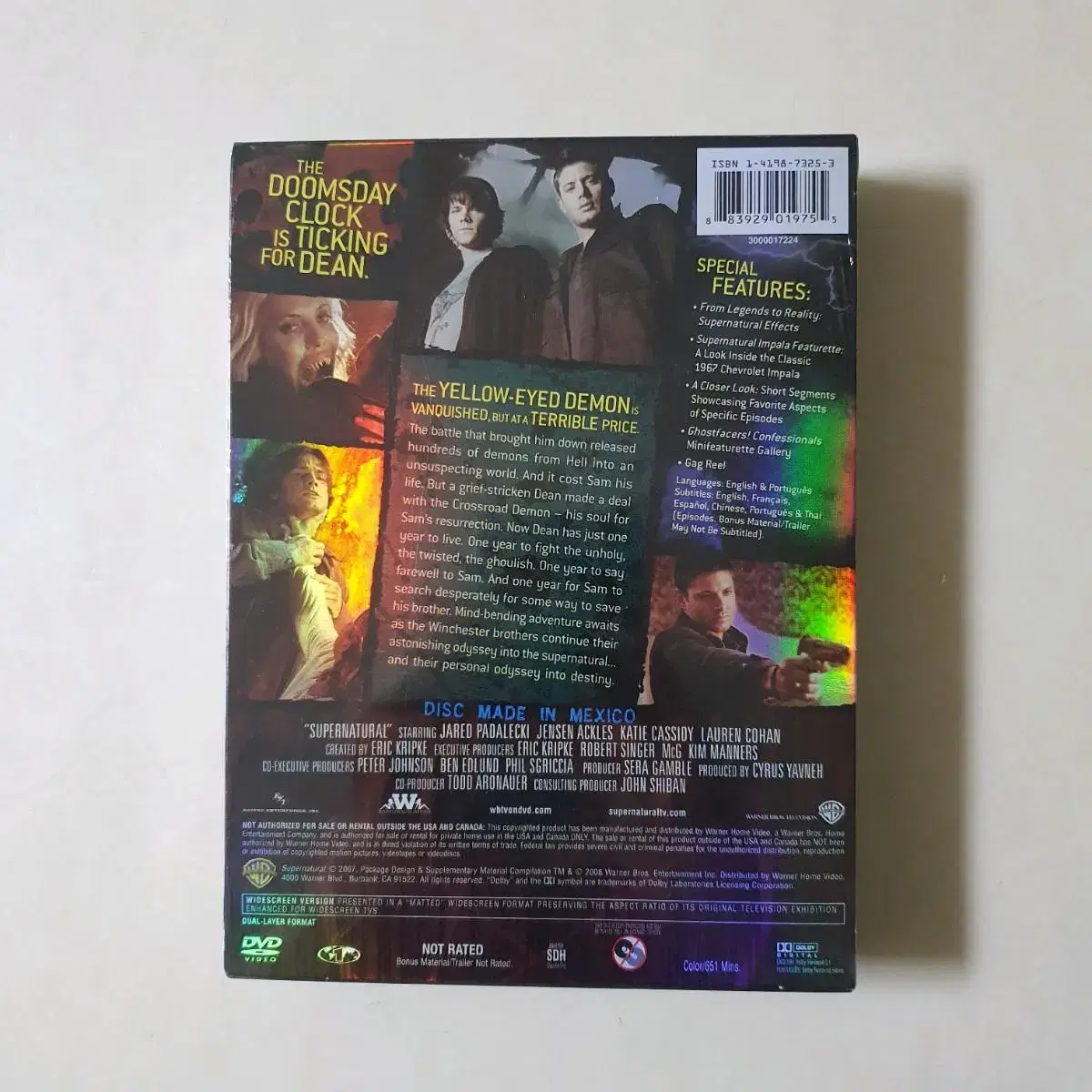 [새상품] Supernatural 수퍼내추럴 시즌3 DVD 미개봉품