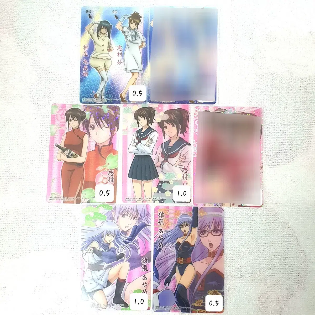 Bulk) Gintama Clear kard Mistress Qbe Tsukuyo Sarutobi Sachan Tae Samjet