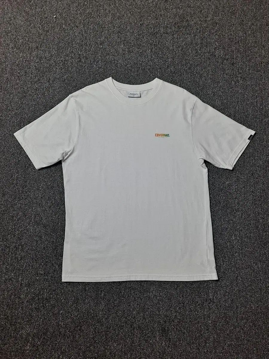 CoverNet Vahn Short Sleeve Tee L New White Tee Small Logo Inner Tee