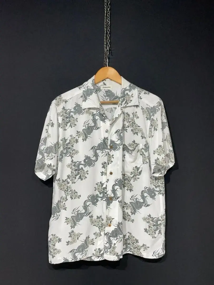 Dragon Printed Aloha Shirt