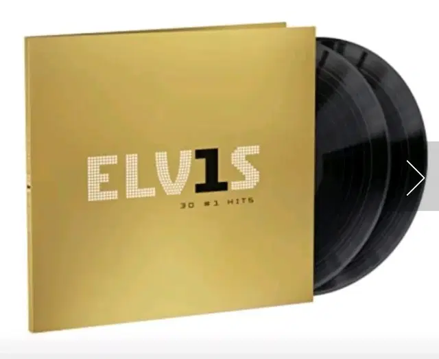 엘비스프레슬리 2LP 미개봉 - Elvis 30 #1 Hits