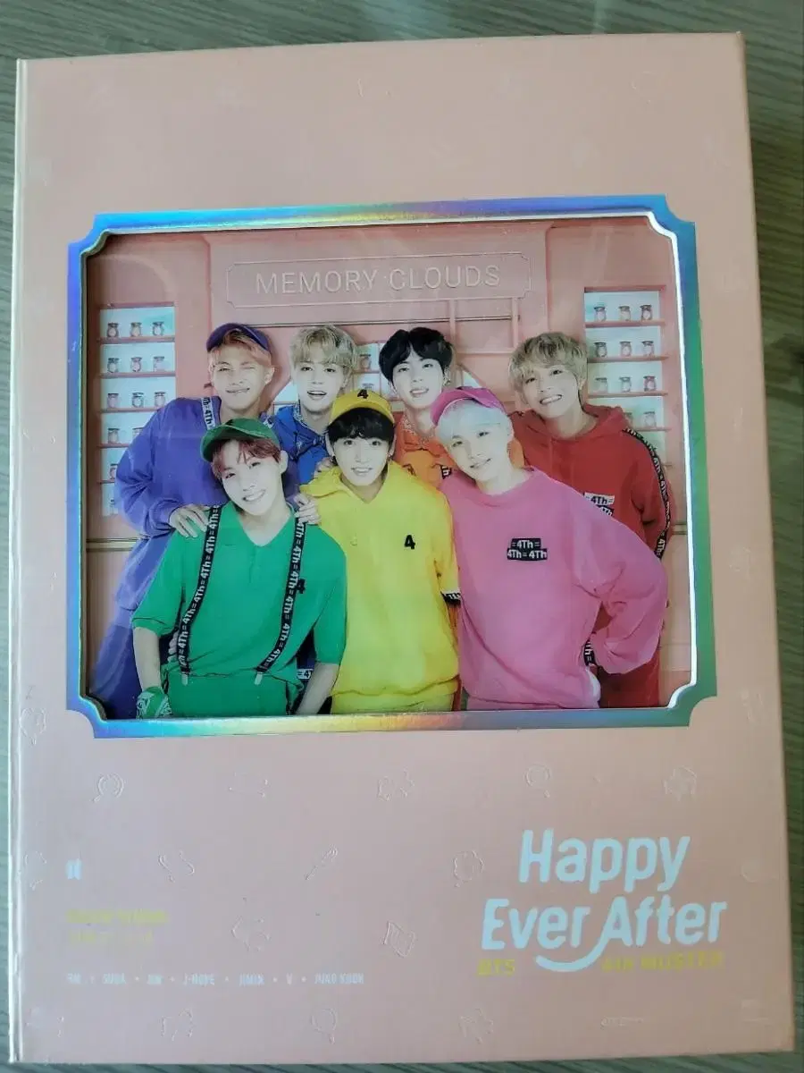 (takpo) bangtan muster, musterer dvd full bak (with photocard)