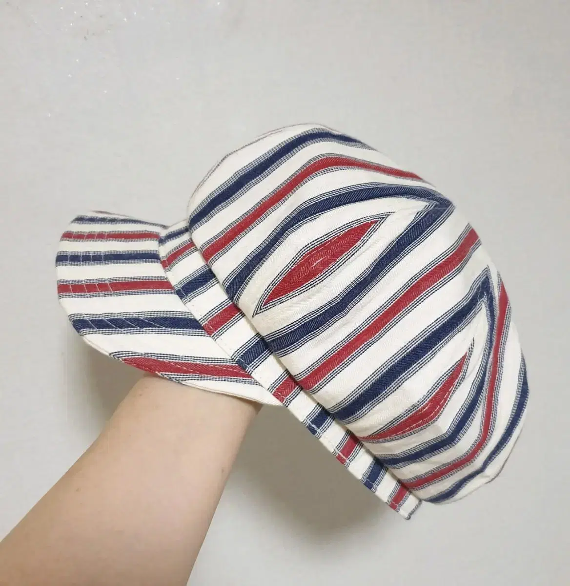 Striped Newsboy Hat Ball Cap Summer Hat