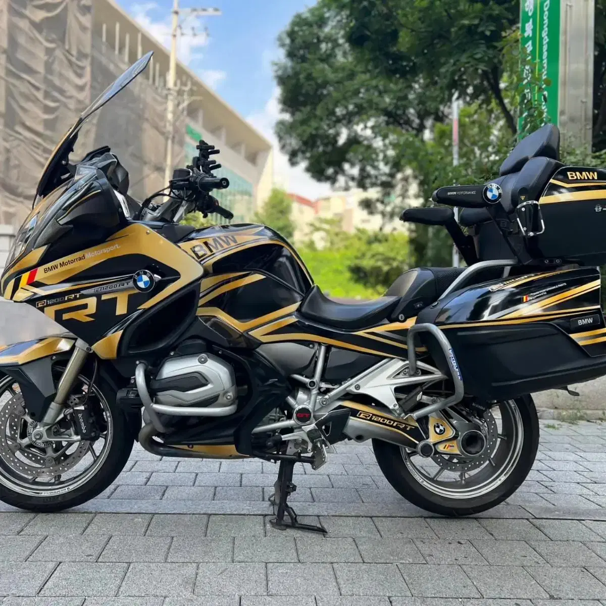 bmw 1200rt  골드 데칼 판매합니다.