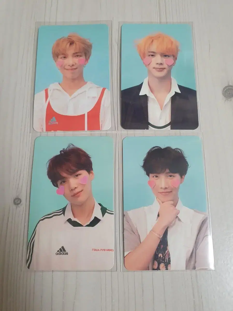 Bangtan Anser F Version Namjun Seokjin Yoon Ki Hoseok photocard wts Lubyusel