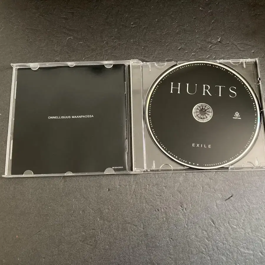 허츠 Hurts-Exile 싸인CD