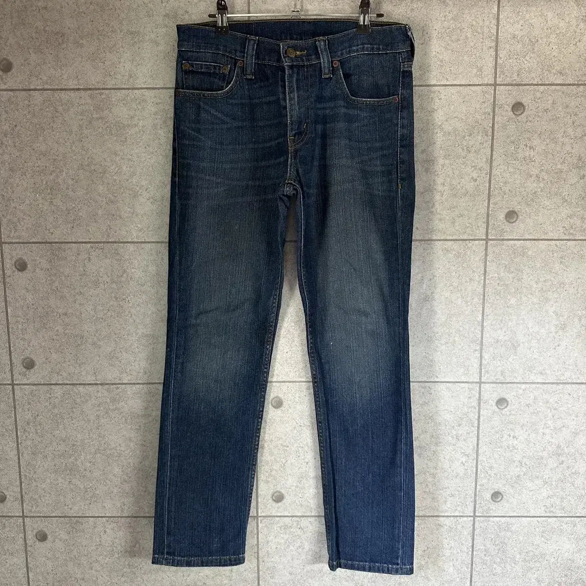 [30] Levi's 511 Medium Blue Wash Denim Pants Jeans A1161