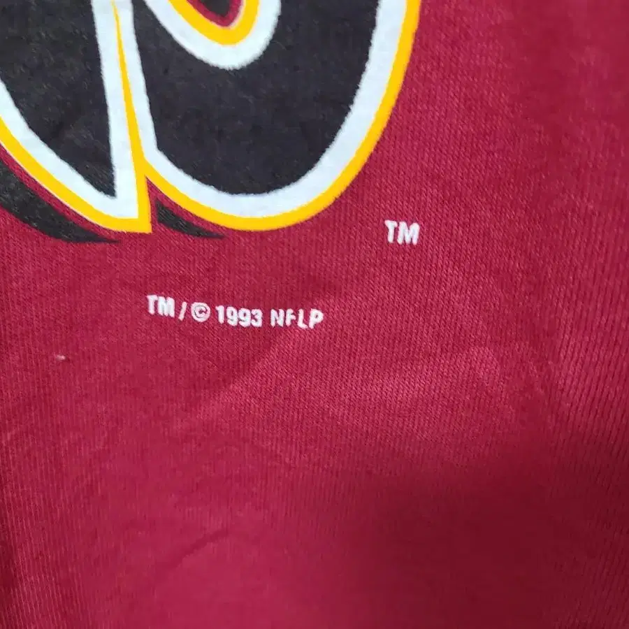 NFL 1993 Washington redskins  빈티지티셔츠