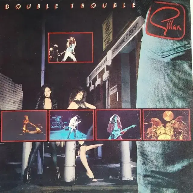 GILLAN - DOUBLE TROUBLE LP