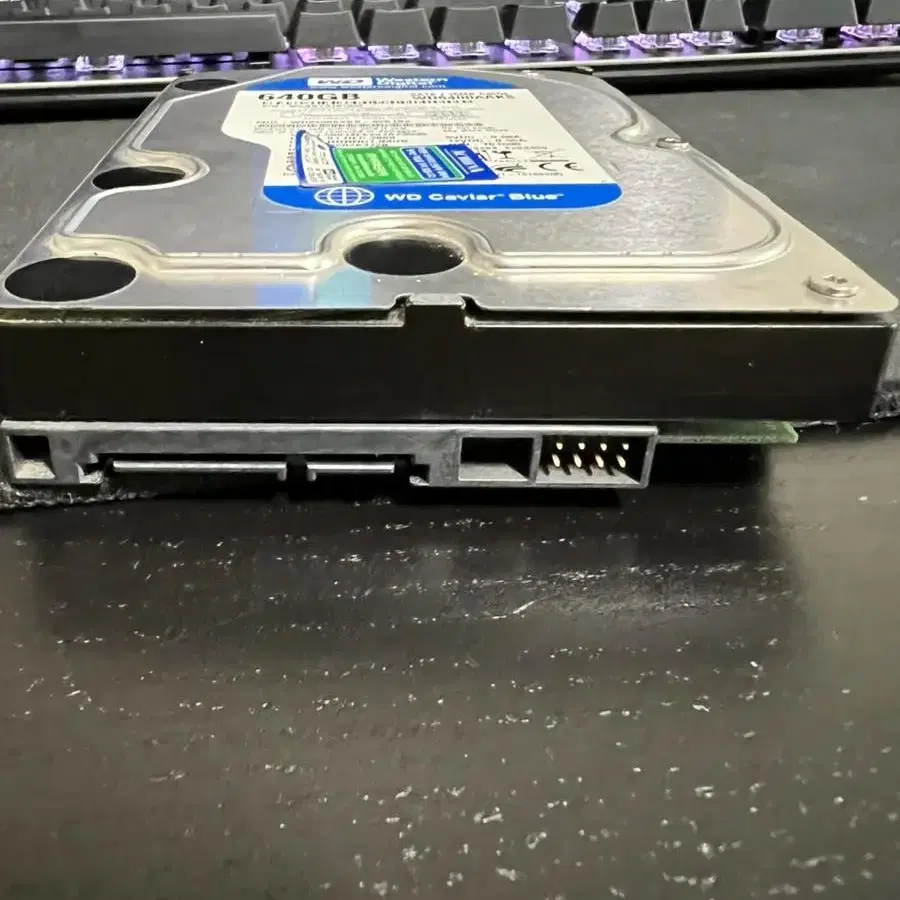 WD hdd 640GB