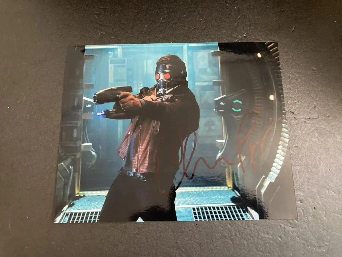 Chris Frett-Gaogal Starlord Autographed Photo + Certificate