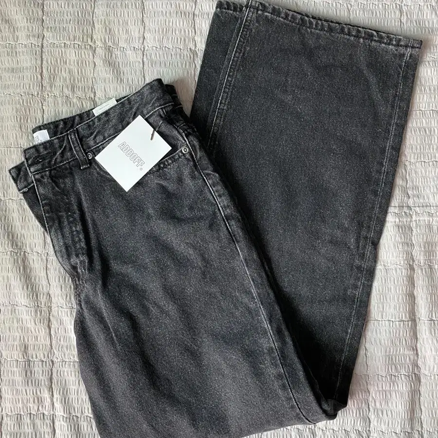 애드오프 newtro wide denim pants 새제품 M