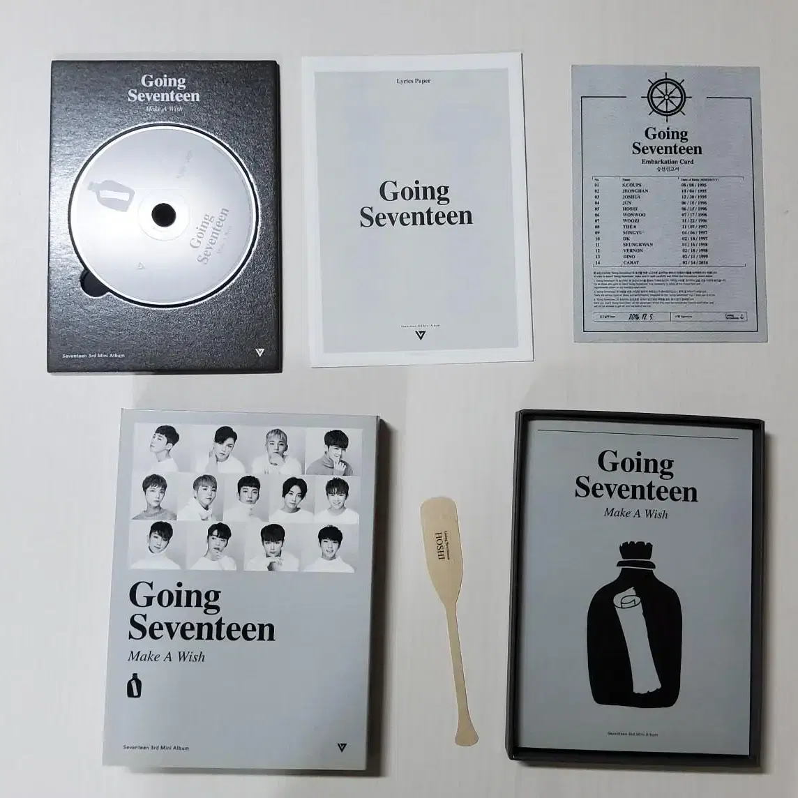 세븐틴 미니 3집 <Going Seventeen>-make a wish