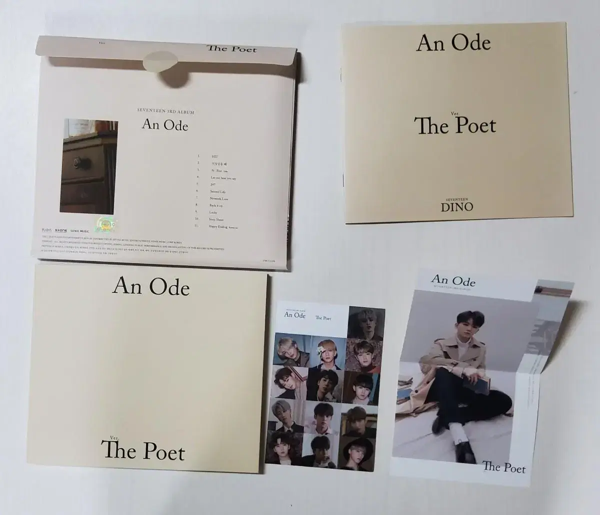 Seventeen's third studio album <An Ode>-the poet