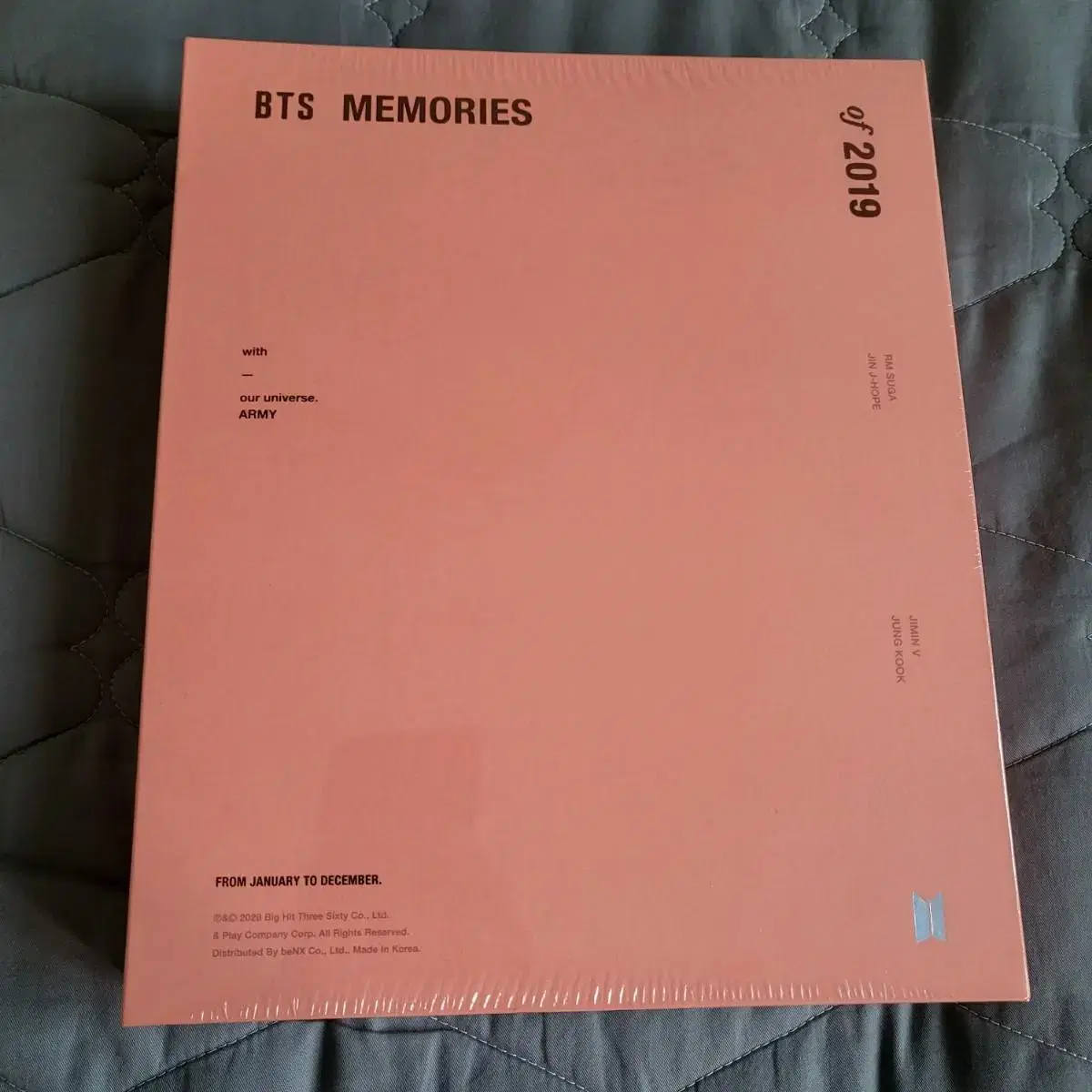 2019 bts memories dvd unopened 메모리즈 미개봉