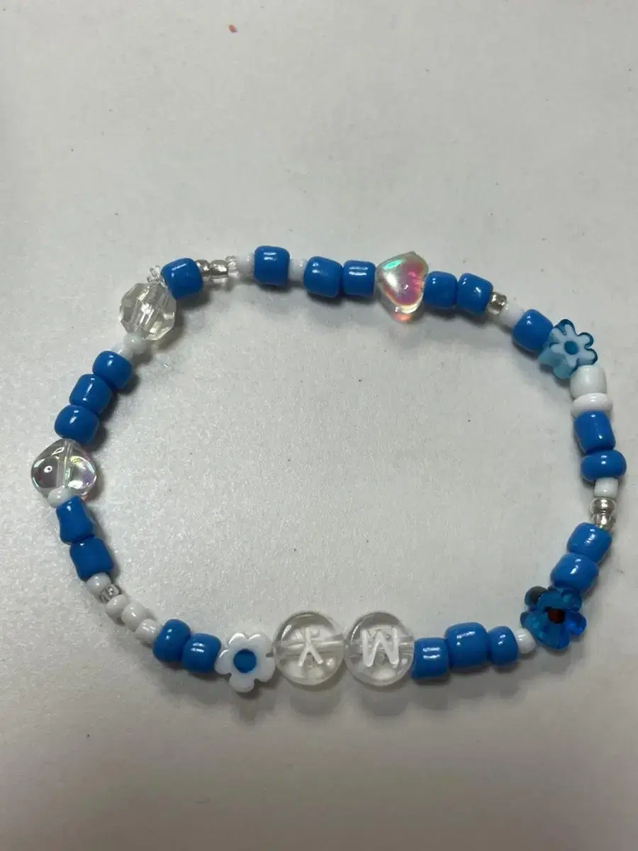 Yeoreum Beads Bracelet (Initials can be changed)