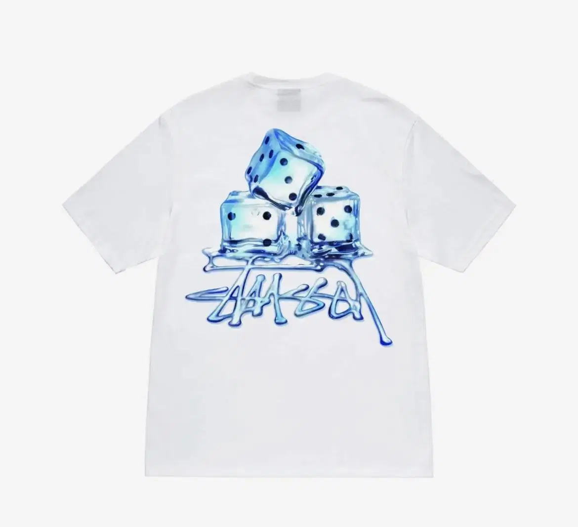 NEW) XXL genuine stussy melted tee short sleeve tee shirt zuu zuu stussy short sleeve tee shirt