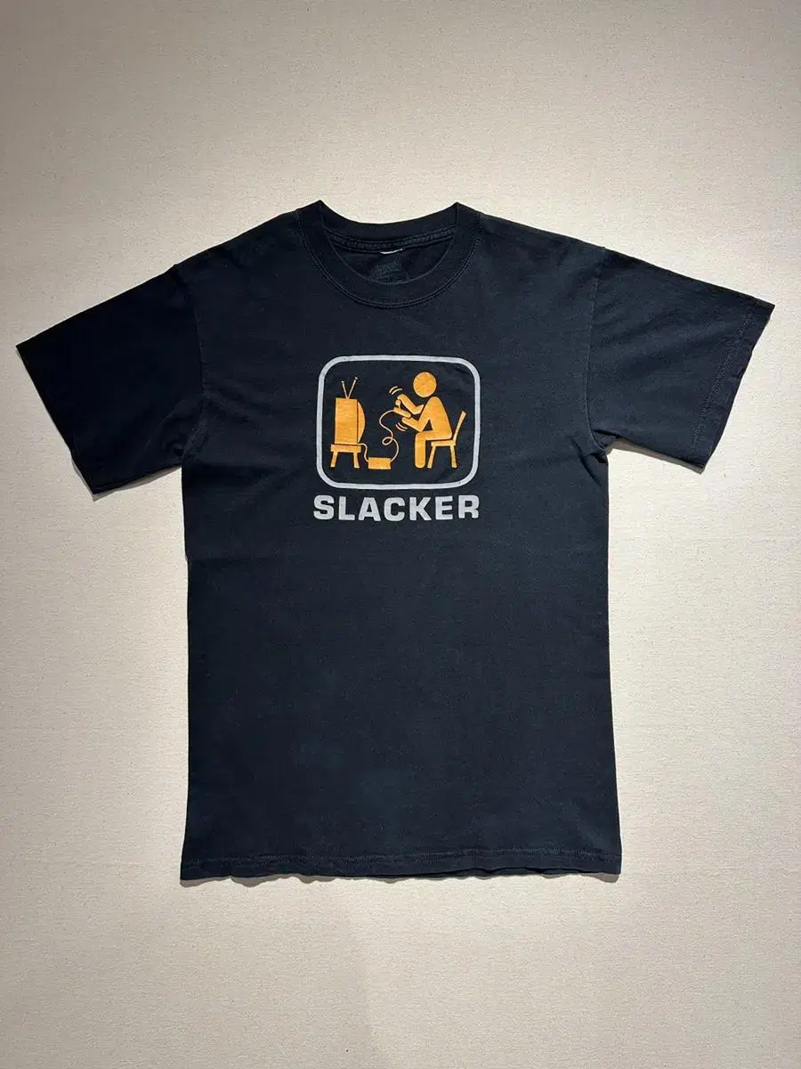 Vintage Slacker Printing 티셔츠