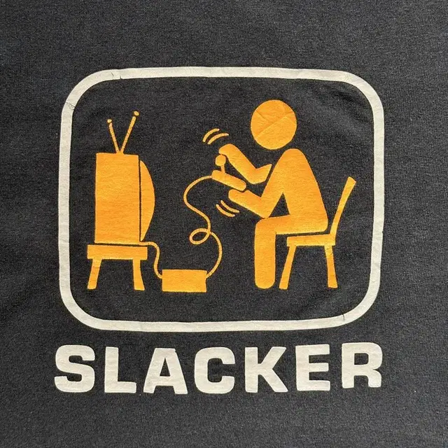 Vintage Slacker Printing 티셔츠