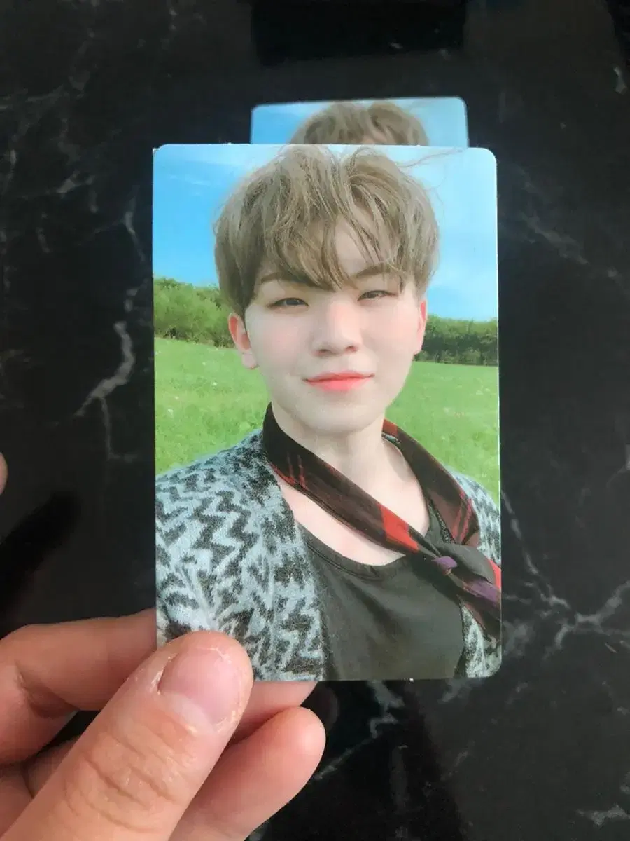 Seventeen Unodd first edition album Hope version haneul woozi photocard